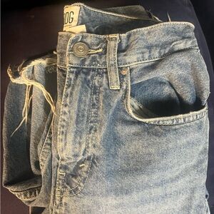 BDG ripped wide jeans